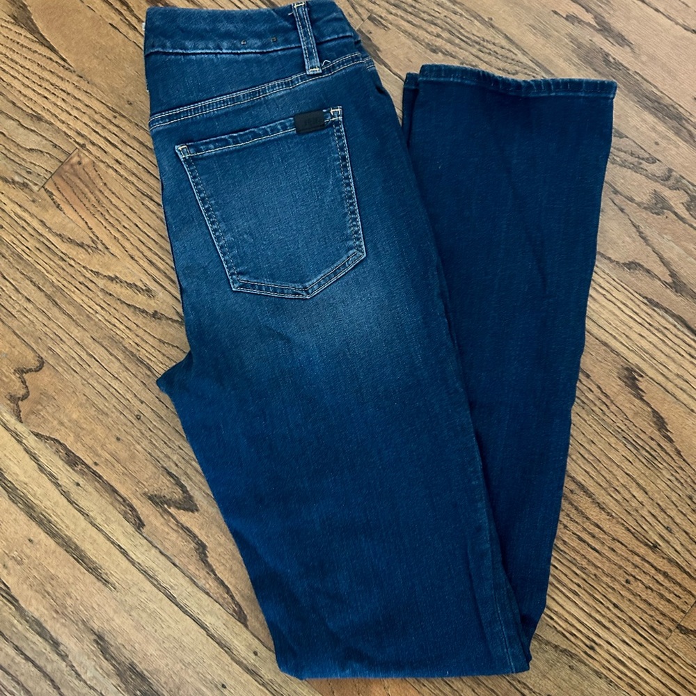 Jen 7 Seven for All Mankind Slim Straight Jeans, Size 4
